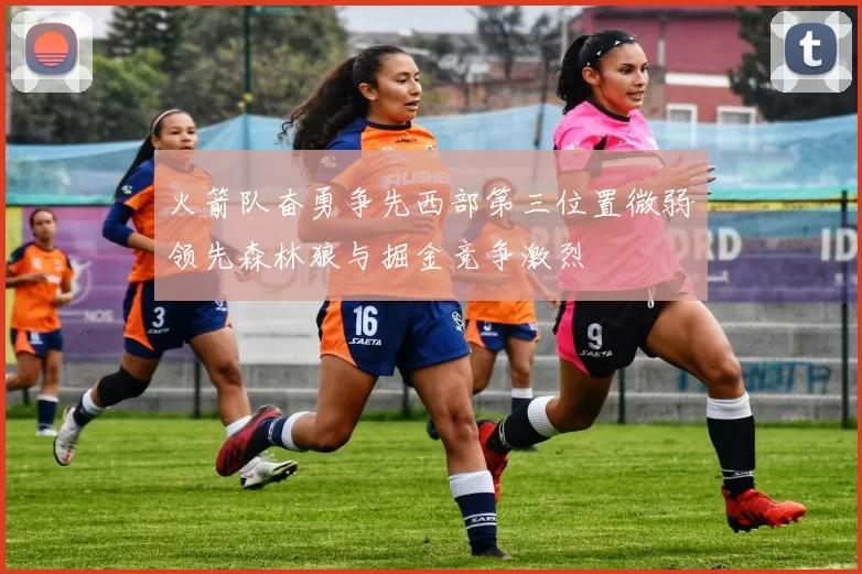 火箭队奋勇争先西部第三位置微弱领先森林狼与掘金竞争激烈